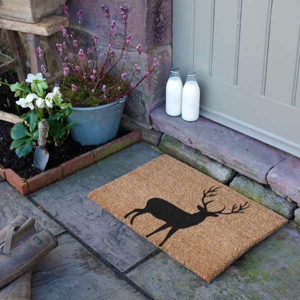 Wycieraczka z włókna kokosowego 40x60 cm Stag – Artsy Doormats-image-3