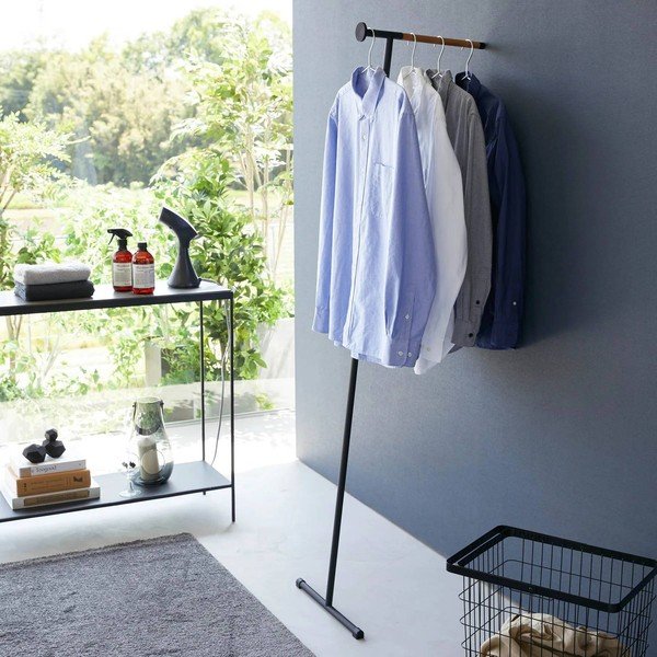 Czarny metalowy wieszak ścienny 38,5 cm Tower – YAMAZAKI-image-2