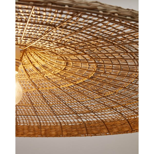Abażur w naturalnym kolorze ø 100 cm Cruilles – Kave Home-image-1
