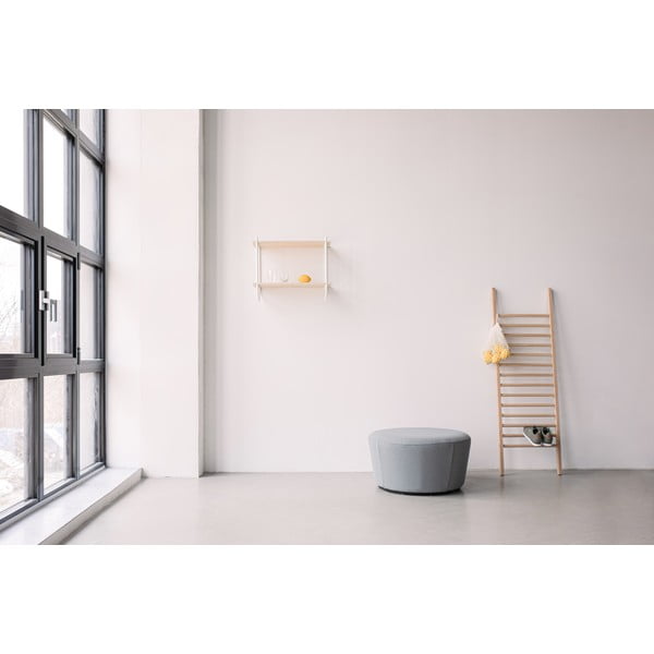 Brązowy skórzany puf EMKO Naïve, ø 72 cm-image-4