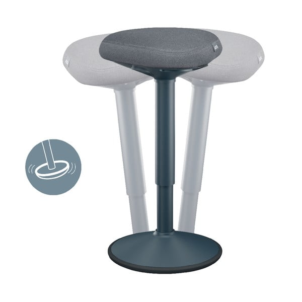 Ergonomiczny stołek balansujący do opierania się podczas stania Ergo – Leitz-image-4