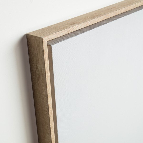 Biały obraz w ramie Kave Home Abstract, 60x90 cm-image-1