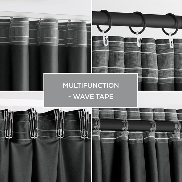 Szara aksamitna zasłona częściowo zaciemniająca (dimout) 140x270 cm – Restilo-image-4