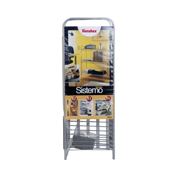 Regał 3-poziomowy Metaltex Sistemo-image-2