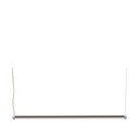 Szara lampa wisząca LED ze ściemniaczem Interplay – Hübsch