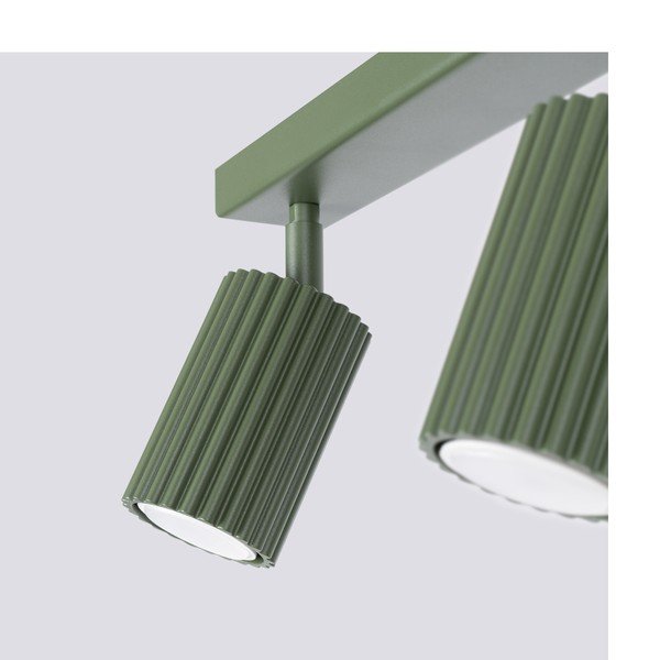 Zielona lampa punktowa 6,5x45 cm Gleam – Sollux-image-1