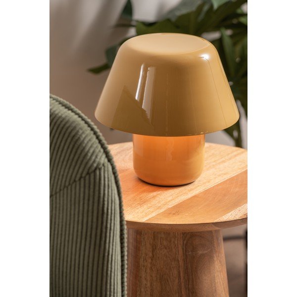 Lampa stołowa w kolorze ochry (wysokość 19 cm) Afan  – Leitmotiv-image-1