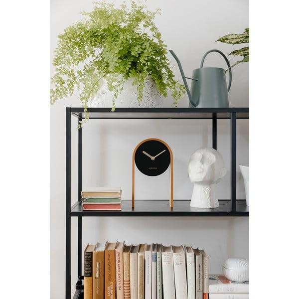 Zegar stołowy z drewnem brzozy Karlsson Smart Pendulum Light-image-1