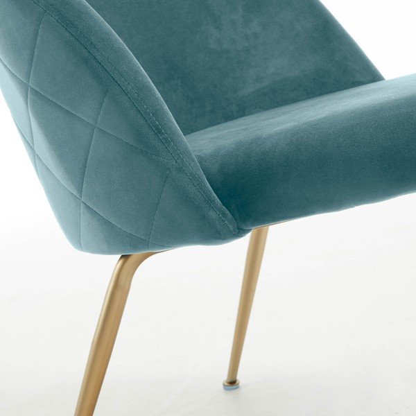 Turkusowy fotel Kave Home Mystere-image-1