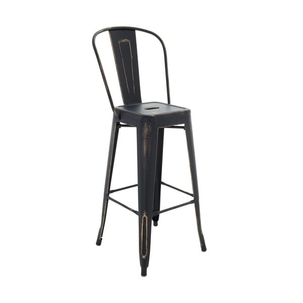 Krzesło InArt Antique, czarne, 115 cm