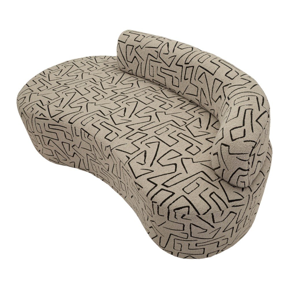 Beżowa sofa z materiału bouclé 176 cm Nairobi – Mauro Ferretti (zdjęcie 7)