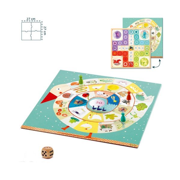 Gra planszowa Nomad Ludo & Co Junior – Djeco