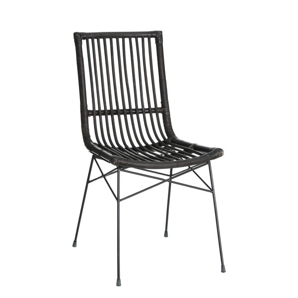 Krzesło rattanowe Ixia Black