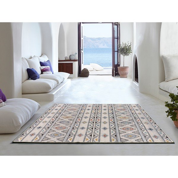 Beżowy dywan 200x140 cm Mabel – Universal-image-1