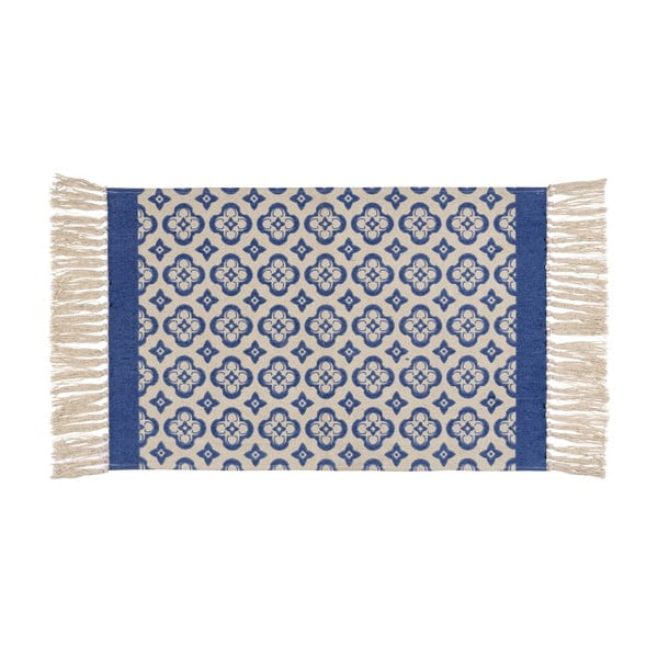 Niebiesko-beżowy dywanik łazienkowy 50x80 cm Presa – Wenko-image-1