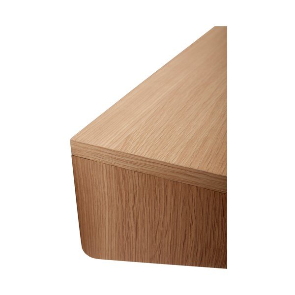 Biurko ścienne z litego drewna dębowego 35x80 cm Folk – Hübsch-image-4