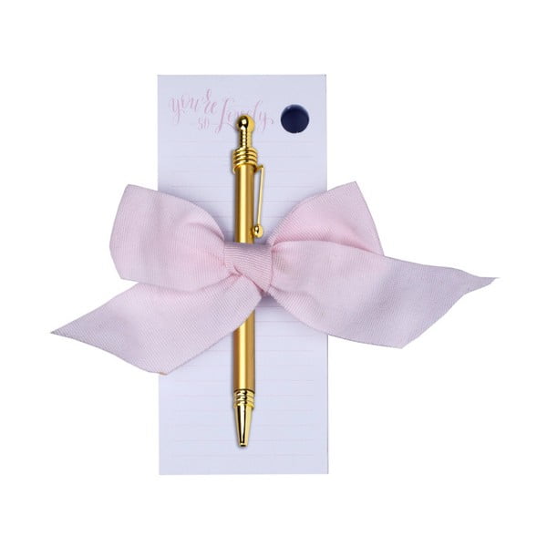 Bloczek z długopisem Tri-Coastal Design Rosé-image-1