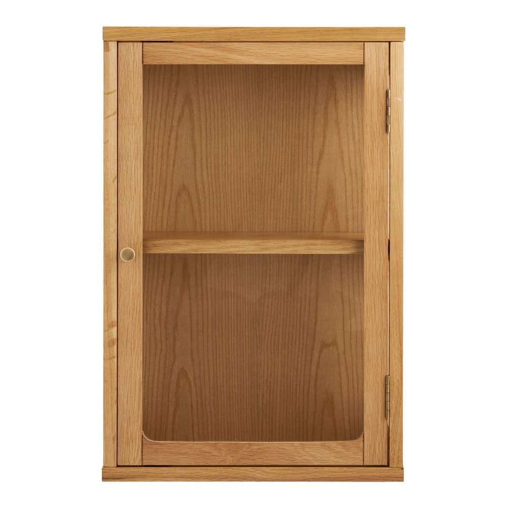 Witryna wisząca w naturalnym kolorze 40x60x20 cm Zamora – House Nordic