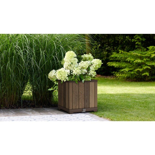 Plastikowa samonawadniająca doniczka Deco Square – Keter-image-4