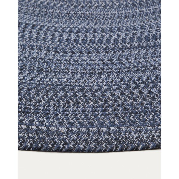 Ciemnoniebieski dywan odpowiedni na zewnątrz z włókien z recyklingu 200x300 cm Sadent – Kave Home-image-4