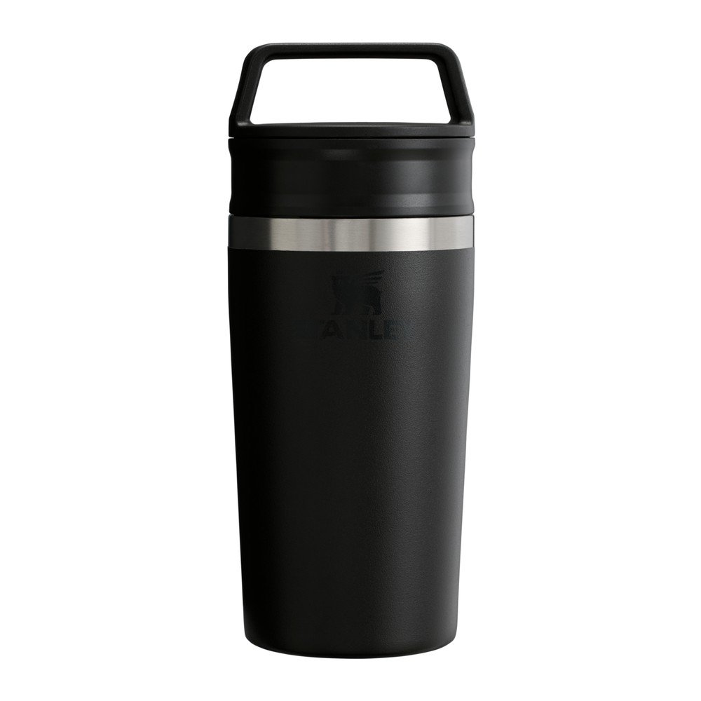 Czarny kubek termiczny ze stali nierdzewnej 350 ml Café-To-Go Travel Mug Black 2.0 – Stanley