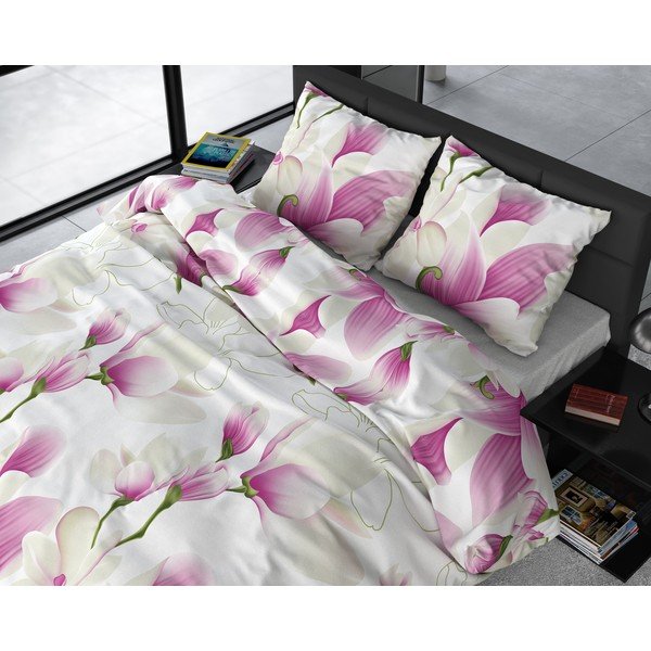 Flanelowa pościel dwuosobowa Sleeptime Olivia, 200x220 cm-image-1