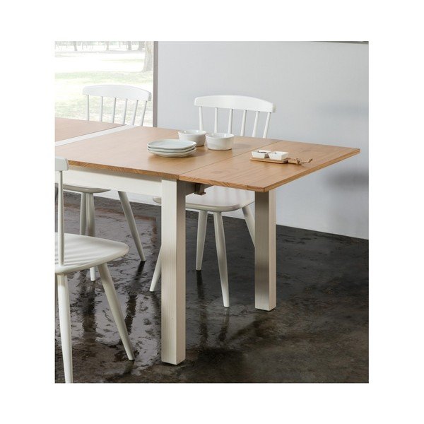 Dodatkowy blat do stołu z litego drewna sosnowego Marckeric Jade-image-3