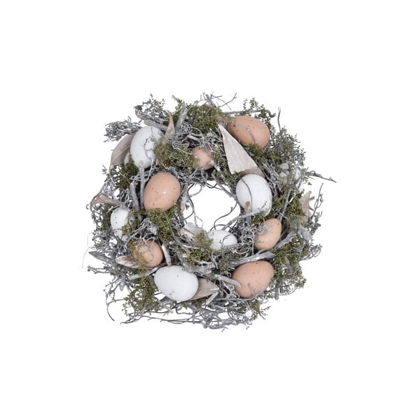 Wielkanocny wieniec dekoracyjny Ego Dekor Feathers and Moss ⌀ 25 cm