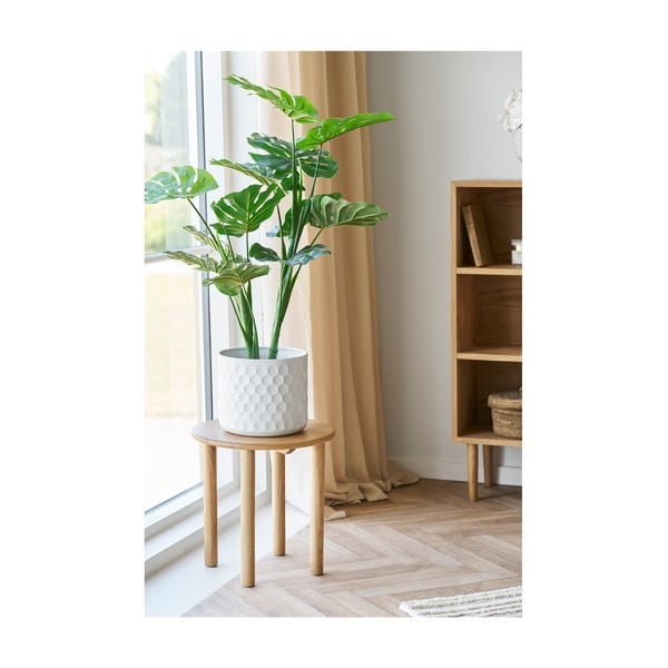 Okrągły stolik z litego drewna dębowego ø 40 cm Jena – House Nordic-image-3