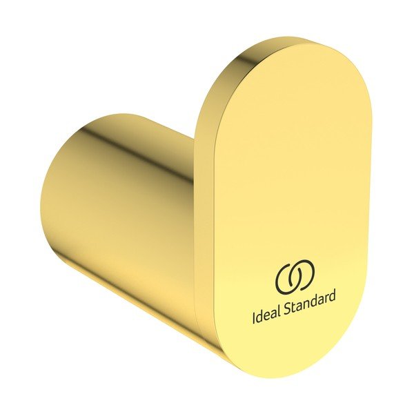 Ścienny metalowy haczyk w kolorze złota Conca – Ideal Standard