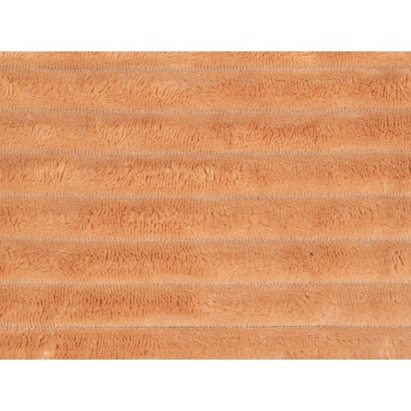 Beżowy aksamitny pled PT LIVING Ribbed, 150x200 cm-image-4