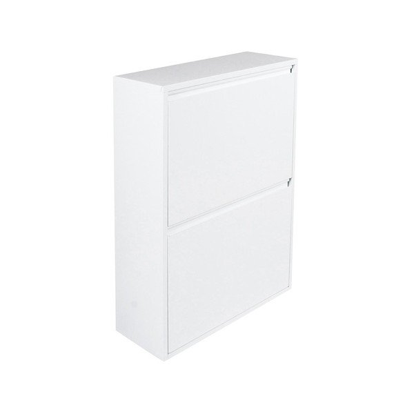 Biała szafka z koszami do segregacji śmieci Evergreen House Sort-image-2