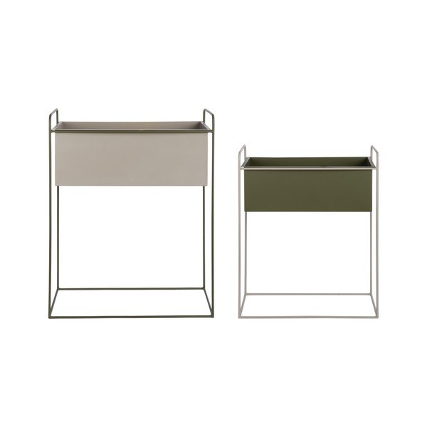 Metalowe kwietniki 2 szt. (wysokość 65 cm) Reina – PT LIVING-image-3