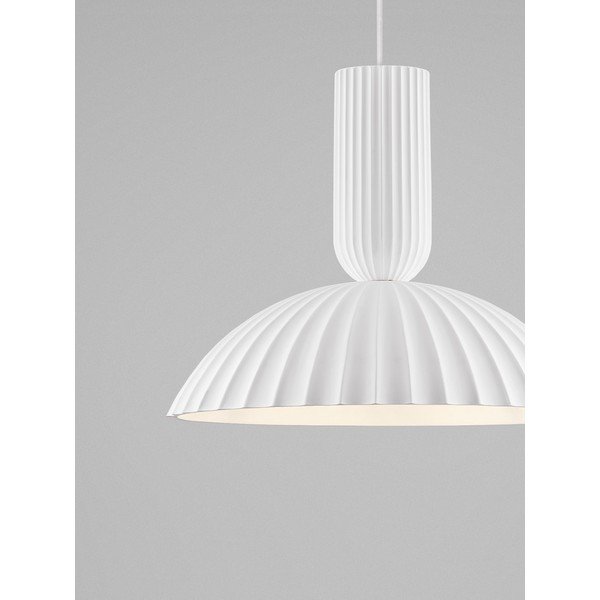 Biała kamienna lampa wisząca ø 50 cm Ammos – Nova Luce-image-2