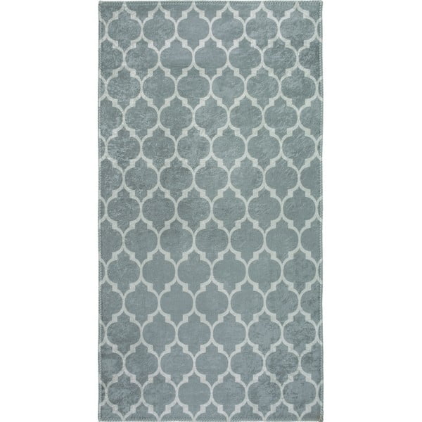 Jasnoszaro-kremowy dywan odpowiedni do prania 180x120 cm – Vitaus