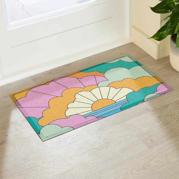 Wycieraczka z plastiku z recyklingu 40x70 cm Elizabeth Olwen  – Artsy Doormats-image-1