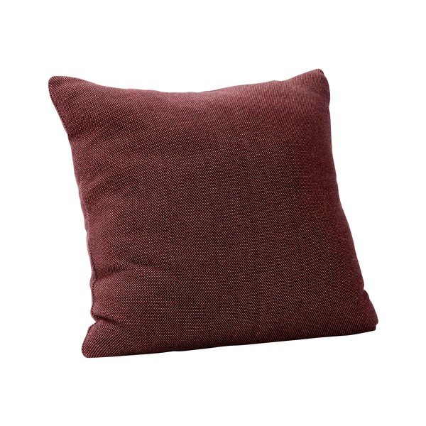 Fioletowa bawełniana poduszka Hübsch Inge, 50x50 cm