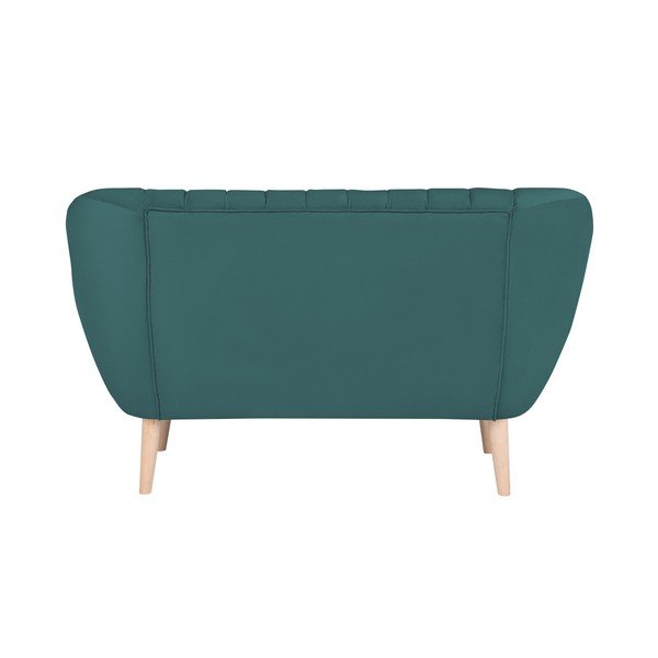 Turkusowa sofa 2-osobowa Micadoni Home Vincente-image-2