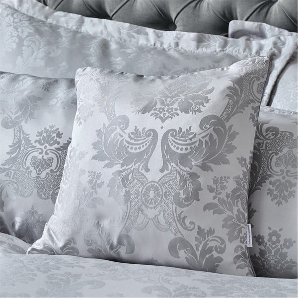 Adamaszkowa poduszka dekoracyjna 43x43 cm Damask Jacquard – Catherine Lansfield-image-1