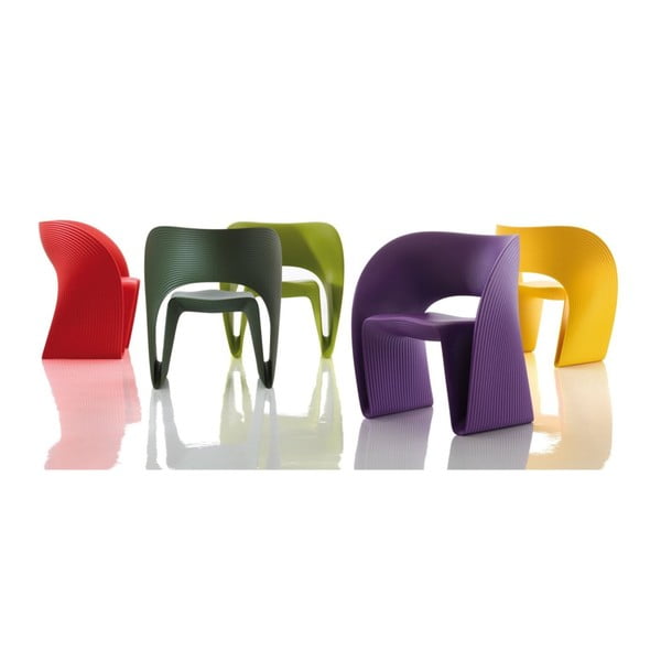 Pomarańczowy fotel Magis Raviolo-image-1