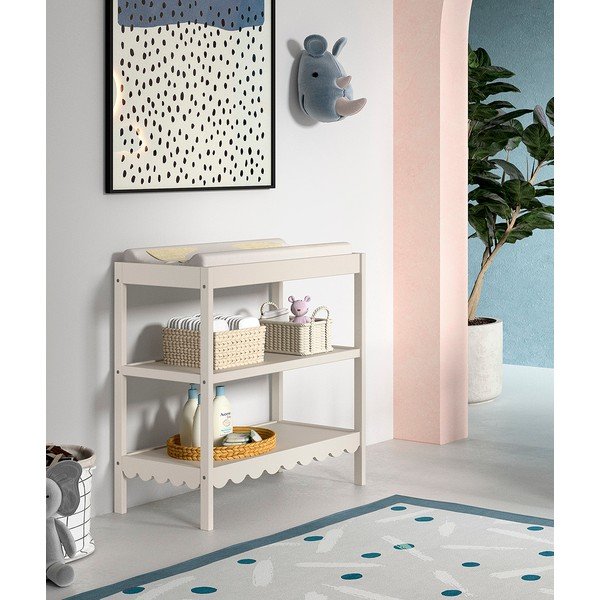 Beżowy przewijak z przewijakiem Swingo – Vipack-image-1