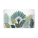 Biało-zielony dywanik łazienkowy 45x75 cm Panazio – douceur d'intérieur