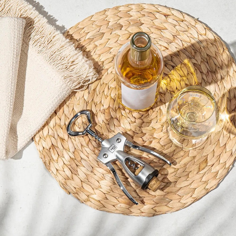 Korkociąg ze stali nierdzewnej – VacuVin (zdjęcie 3)