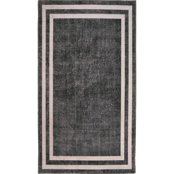 Szaro-kremowy dywan odpowiedni do prania 80x50 cm – Vitaus