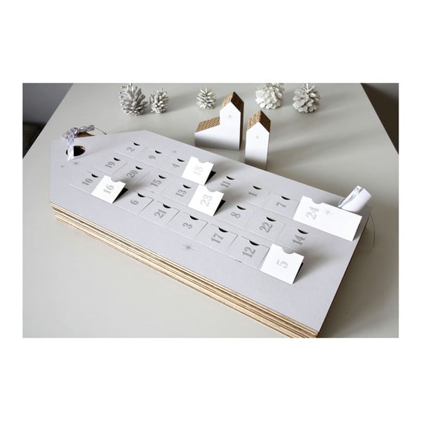Kalendarz adwentowy ze szczegółami w srebrnym kolorze Unlimited Design for kids-image-2