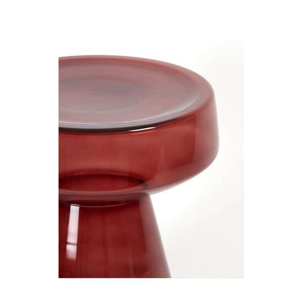 Szklany okrągły stolik ø 37 cm Dakwa – Light & Living-image-2