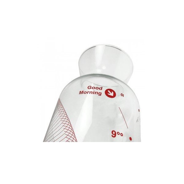 Zestaw karafka Wave red + szklanka-image-3