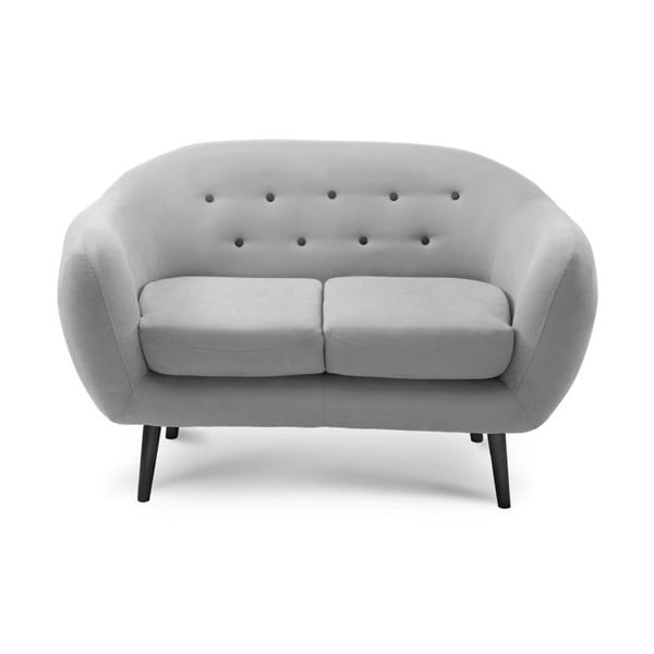 Szara sofa 2-osobowa Scandi by Stella Cadente Maison Constellation