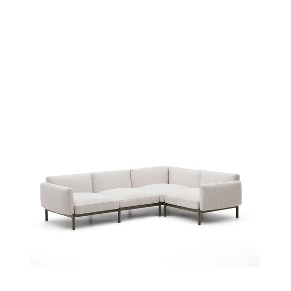 Jasnoszara modułowa sofa ogrodowa 292 cm Sorells – Kave Home-image-4