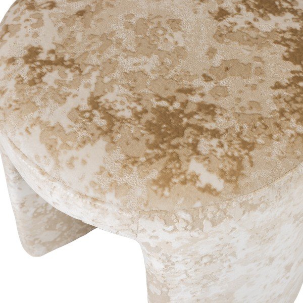 Beżowy tapicerowany stołek Charlie – WOOOD-image-4